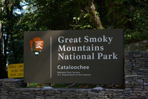 Entering Cataloochee